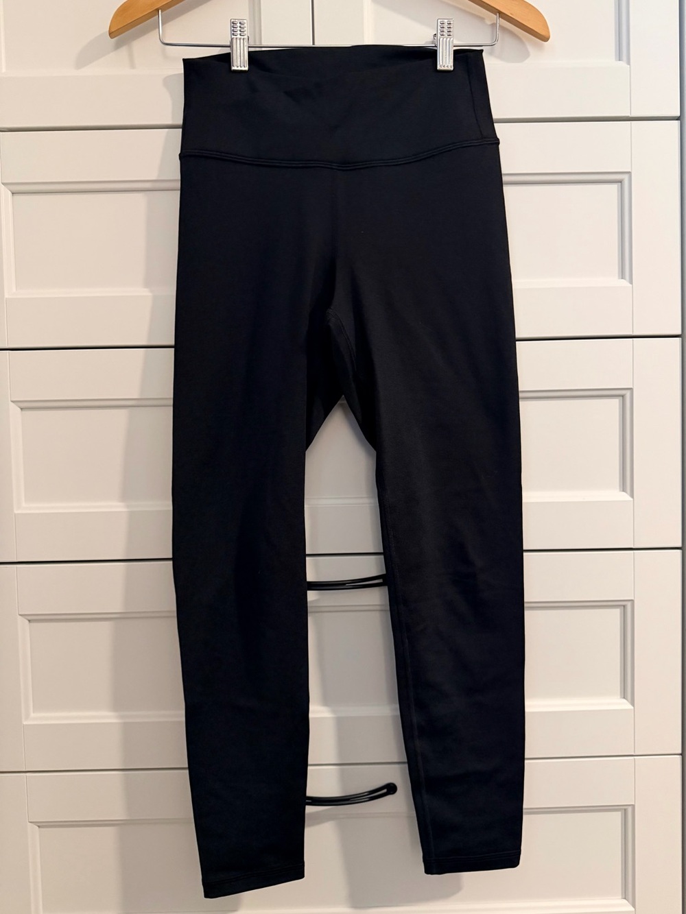 Black Leggings - Comfortable High-Waist Active Bottoms